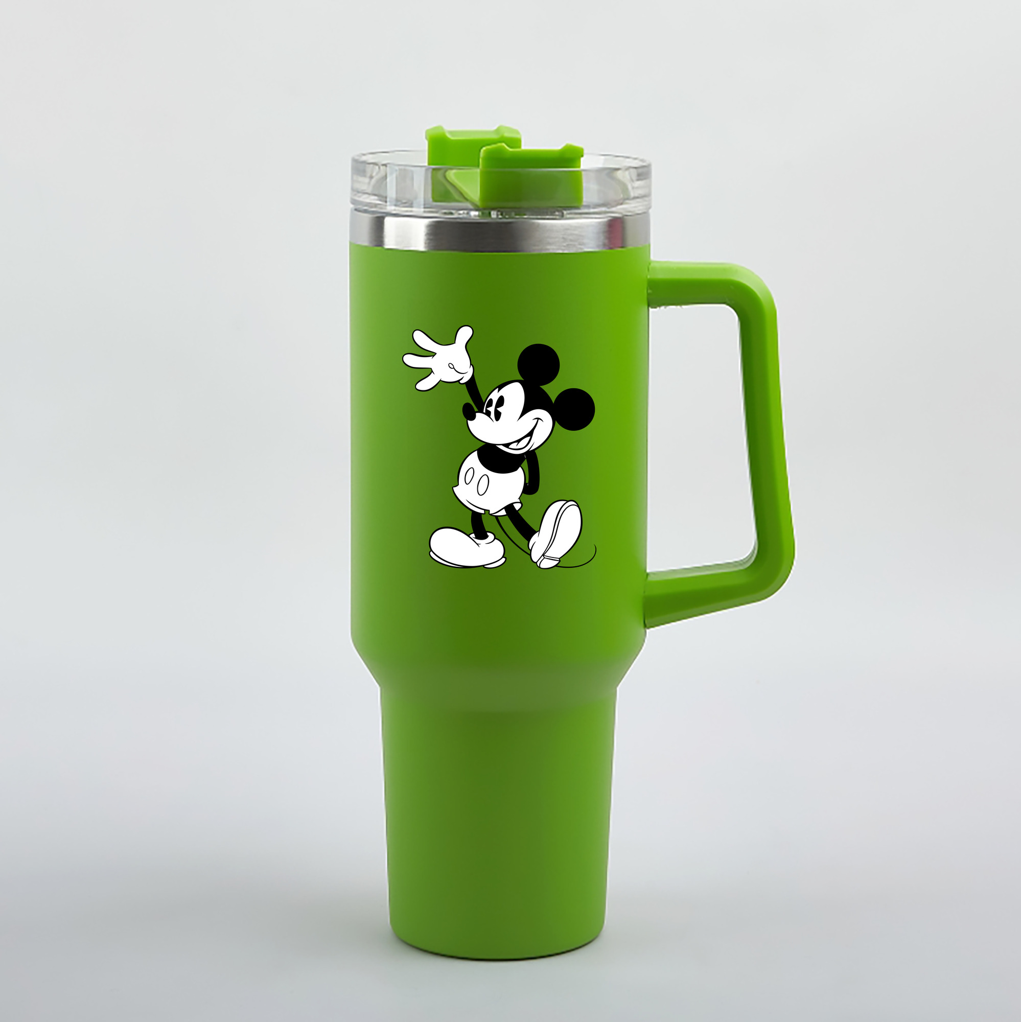 （画像用） ミッキーマウス Mickey Mouse 1200mL車用タンブラー（カラープリント）